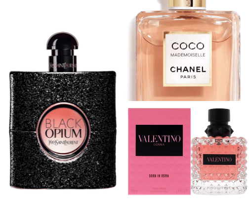 Parfumes cover photo collage