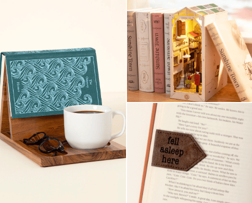 Gifts for Book lovers (that aren't books) cover photo collage