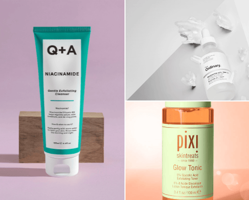 Skin care 🧴  cover photo collage