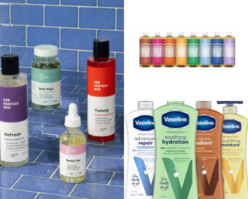 Body Products cover photo collage