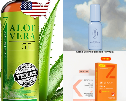 Adult Acne Skincare Recommendations cover photo collage