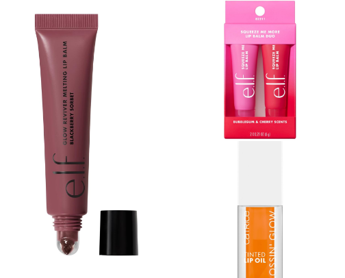 Hydrating lip tints cover photo collage