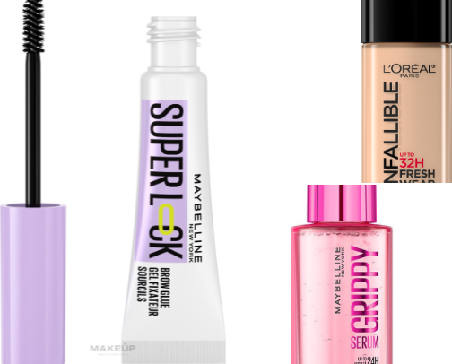 Makeup for combination skin cover photo collage