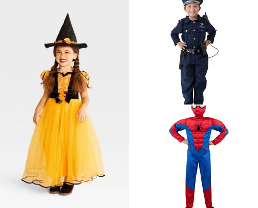 Kids' Halloween Costumes cover photo collage