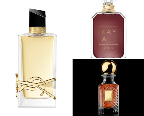 Fragrance, scents etc cover photo collage