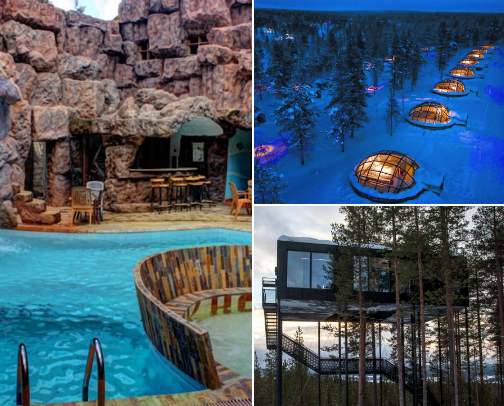 Unique Hotels cover photo collage