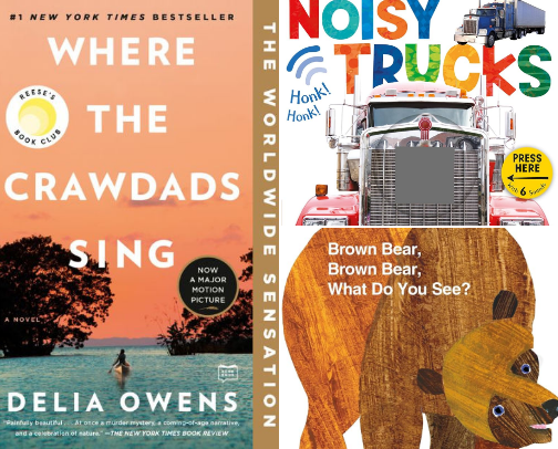 My favorite book recs cover photo collage