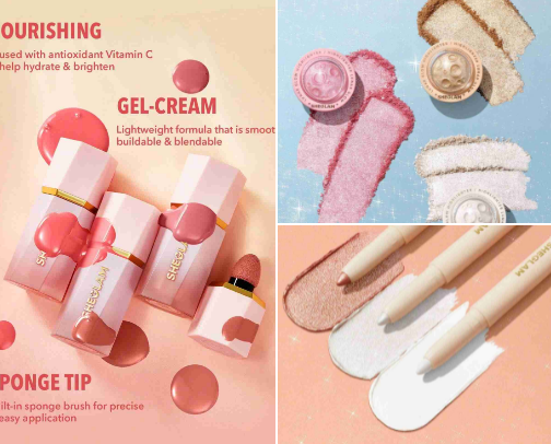 Sheglam top stuff! Pigment, longevity, perfection. cover photo collage
