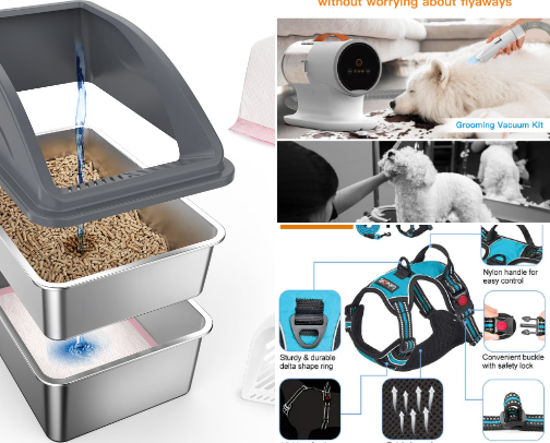 🐾Cat & Dog Essentials🐾 cover photo collage
