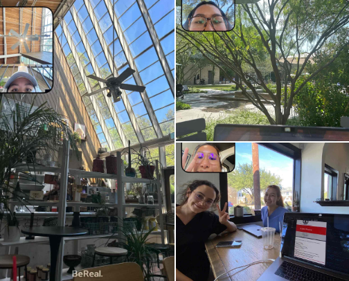 study places cover photo collage