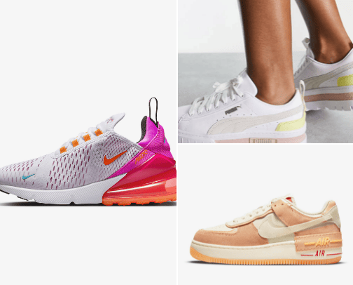 Shoes cover photo collage