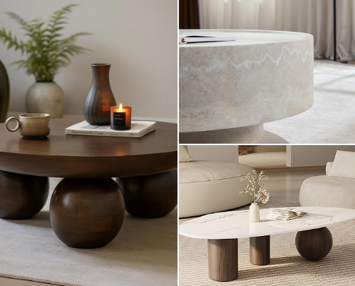 Amazon Coffee Tables That Look Way More Expensive Than They Are cover photo collage
