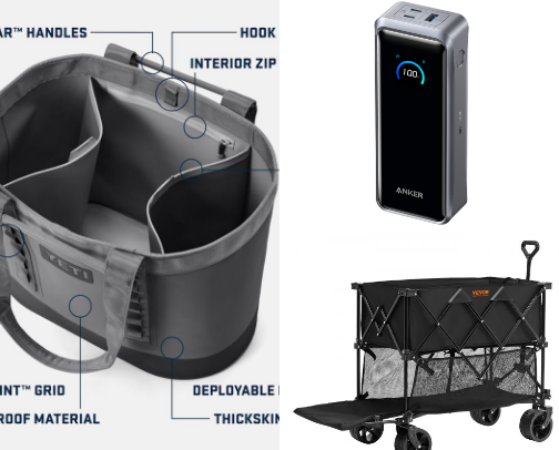 Sports Mom Must Haves Bag Edition 📣 ⚽️ 🥎 🏀 cover photo collage