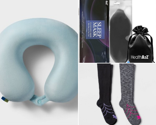 Carry-On Essentials for Long Flights: 15 Travel Picks cover photo collage