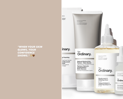 •	“Glowing Skin Essentials ✨🧴” cover photo collage