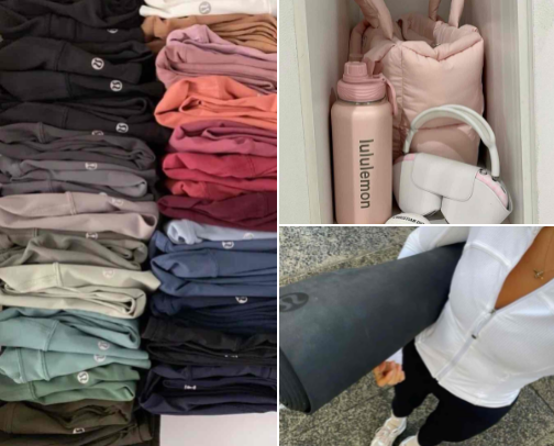 WORK IT•my lululemon favourites cover photo collage
