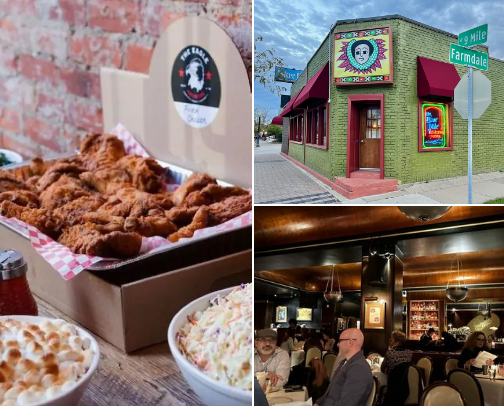 Detroit food cover photo collage