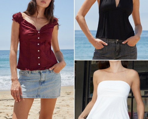 Brandy Melville/John Galt Staples cover photo collage