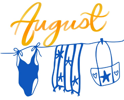 August Favorites cover photo collage