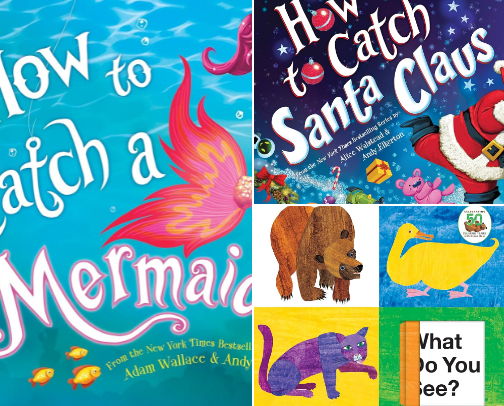 Kids Books that Rock! cover photo collage