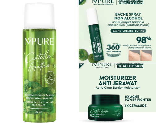 Indonesian Skincare cover photo collage