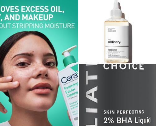Glow Up Starter Pack (Beauty, Skincare & Self-Care Essentials That Work) cover photo collage