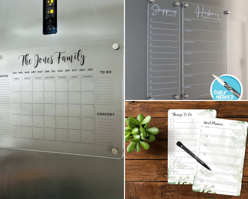 Fridge Calendars cover photo collage