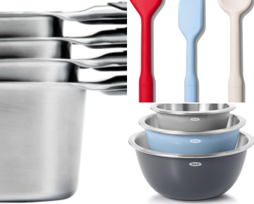 Cookie Baking Essentials: Tools for Measuring, Mixing & Baking cover photo collage