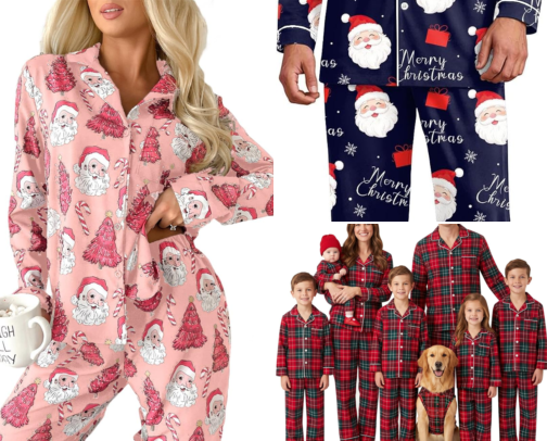 Get your Christmas PJs! cover photo collage