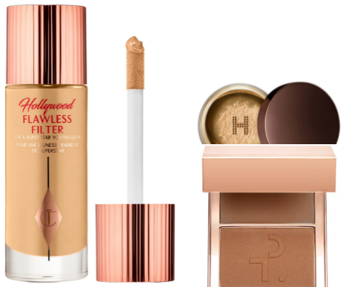 Makeup staples cover photo collage