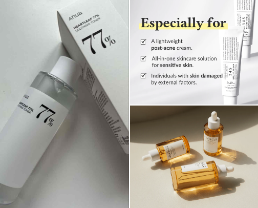 Skin Care 🎀 cover photo collage