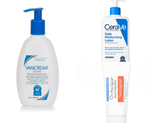 My favorite skincare products! cover photo collage
