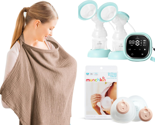 Breastfeeding Must Haves cover photo collage