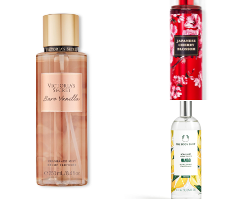 Favorite Body Mist✨🤍 cover photo collage