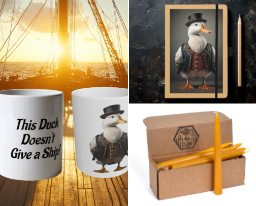 Treasures for the Gentleman Pirate cover photo collage