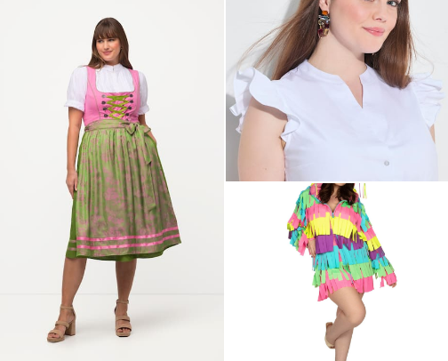 Plus Size Halloween Costumes cover photo collage