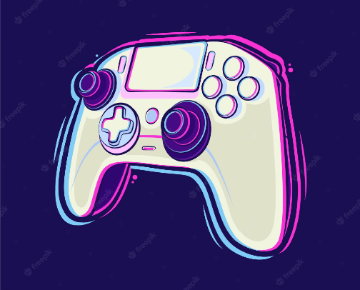 Gaming equipment cover photo collage