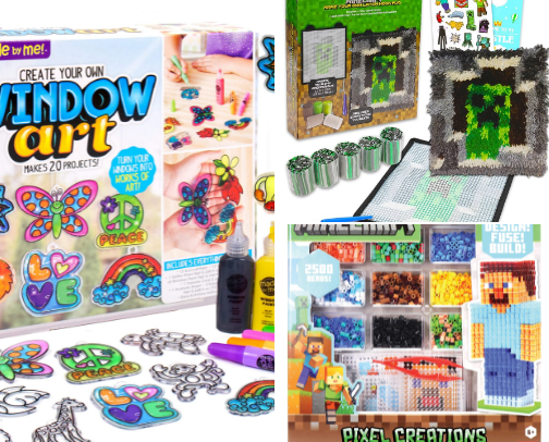 Favorite Things for Kids to do at Home - Art, Crafts, Games and more! cover photo collage