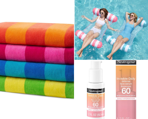 Beach/Boat/Pool Ready Amazon Finds cover photo collage