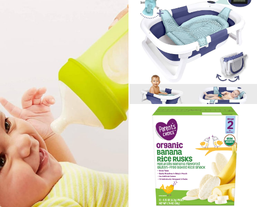 Baby must have’s cover photo collage