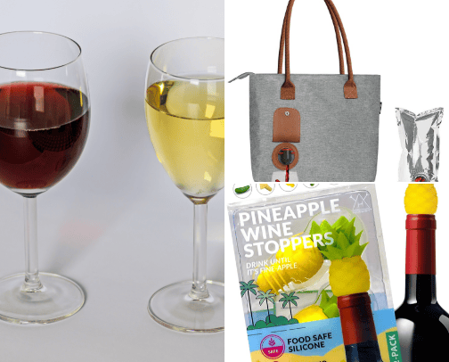 Wine Lovers cover photo collage