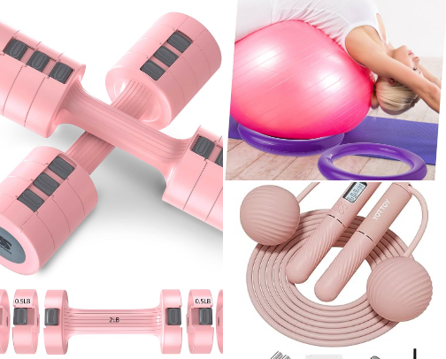 Home Sweat Essentials: At- Home Workout Must-Haves cover photo collage