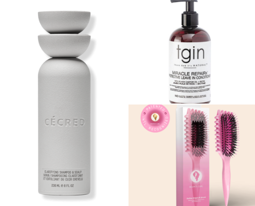 Curly Hair Gems cover photo collage