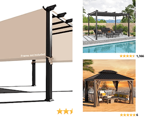 Backyard Outdoor Living cover photo collage