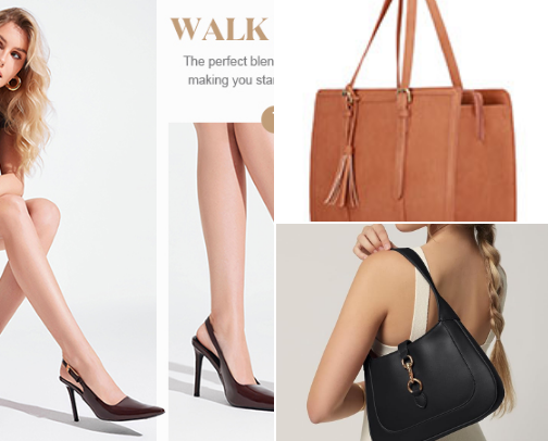 Office attire cover photo collage