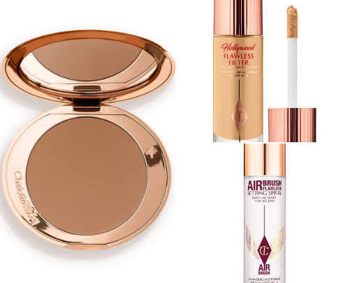 Charlotte Tilbury cover photo collage