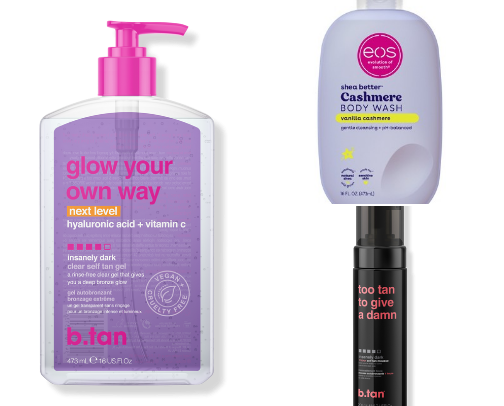 body care!!! cover photo collage