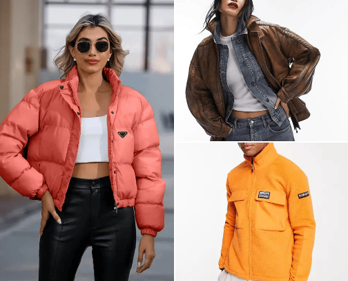 Women's Clothing -JACKETS & COATS cover photo collage