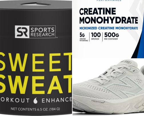 Fitness Must Haves cover photo collage