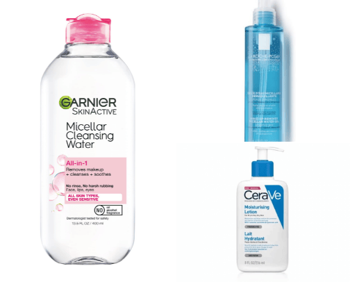 Skincare cover photo collage